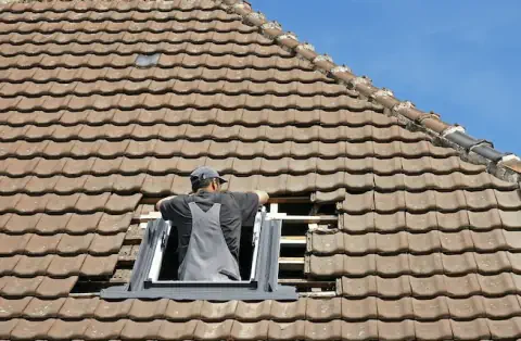 Pose de velux - Finhan
